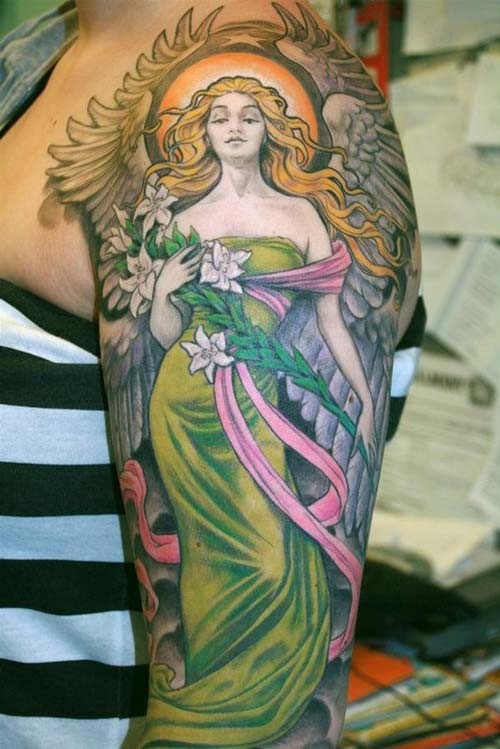 Les 50 plus belles idées de tatouages ange 25 tatouage anges 226