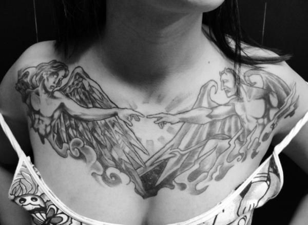 Les 50 plus belles idées de tatouages ange 34 tatouage anges 228