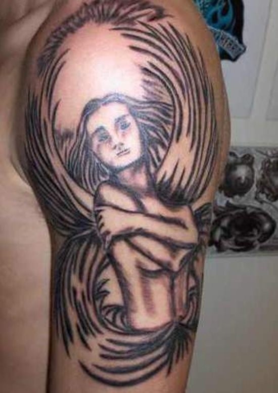 Les 50 plus belles idées de tatouages ange 40 tatouage anges 208