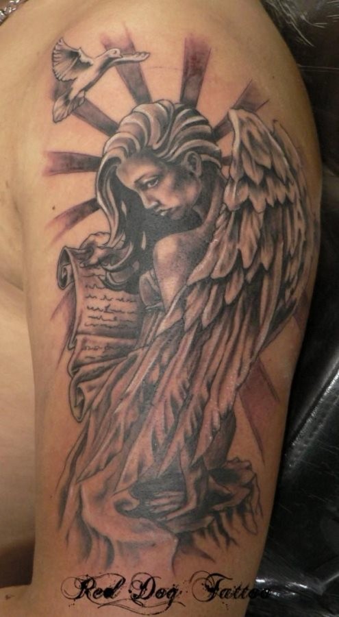 Les 50 plus belles idées de tatouages ange 42 tatouage anges 240