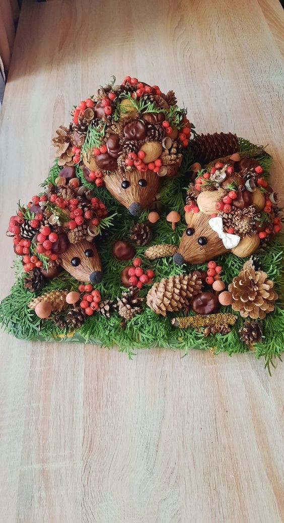 17 Décorations de Noël avec des pommes de pins 2 17 Décorations de Noël avec des pommes de pins 2