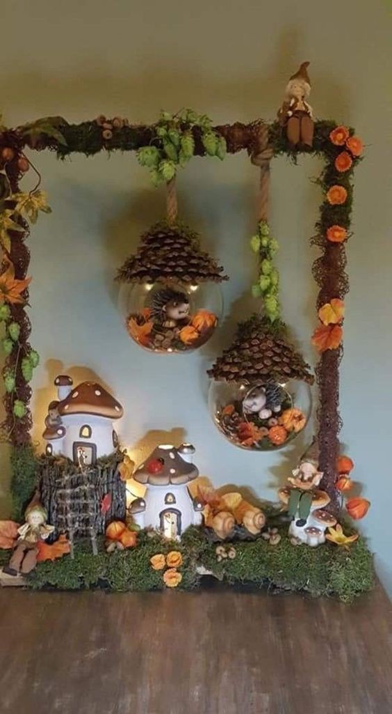 17 Décorations de Noël avec des pommes de pins 15 17 Décorations de Noël avec des pommes de pins 15