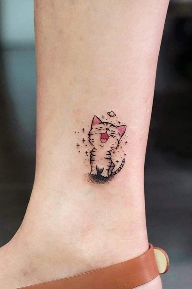13 top idées de tatouages de chaton 3 13 top idées de tatouages de chaton 3