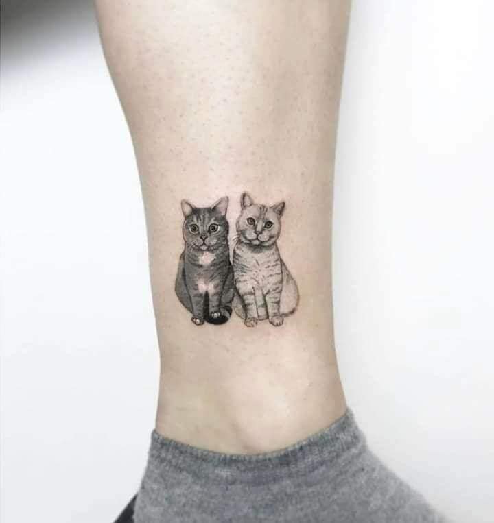 13 top idées de tatouages de chaton 12 13 top idées de tatouages de chaton 12