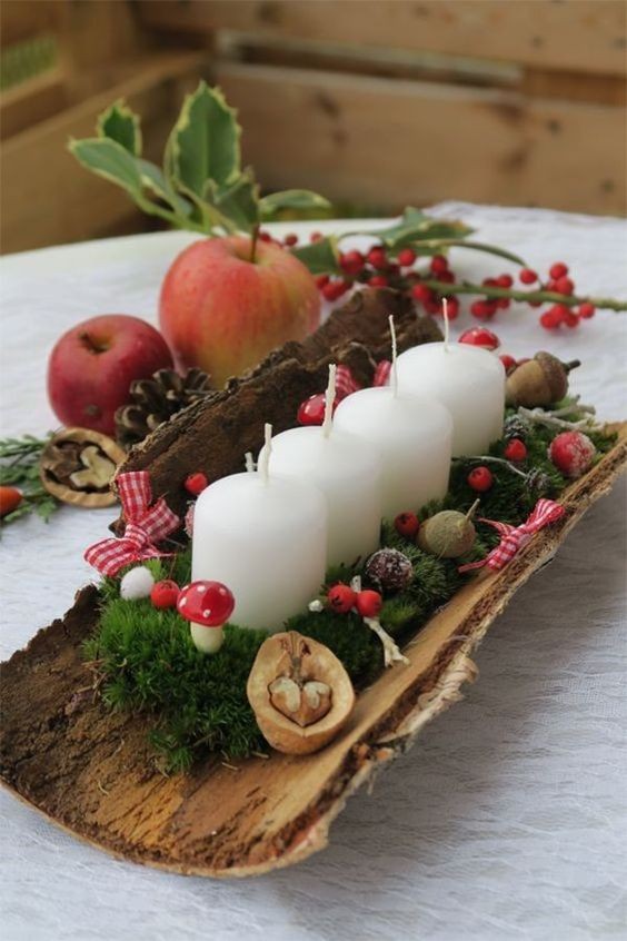 14 Décorations de table de Noel pour s'inspirer 11 14 Décorations de table de Noel pour s'inspirer 11