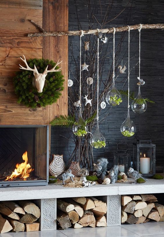 52 top idées de décorations de Noël intérieur 9 52 top idées de décorations de Noël intérieur 9