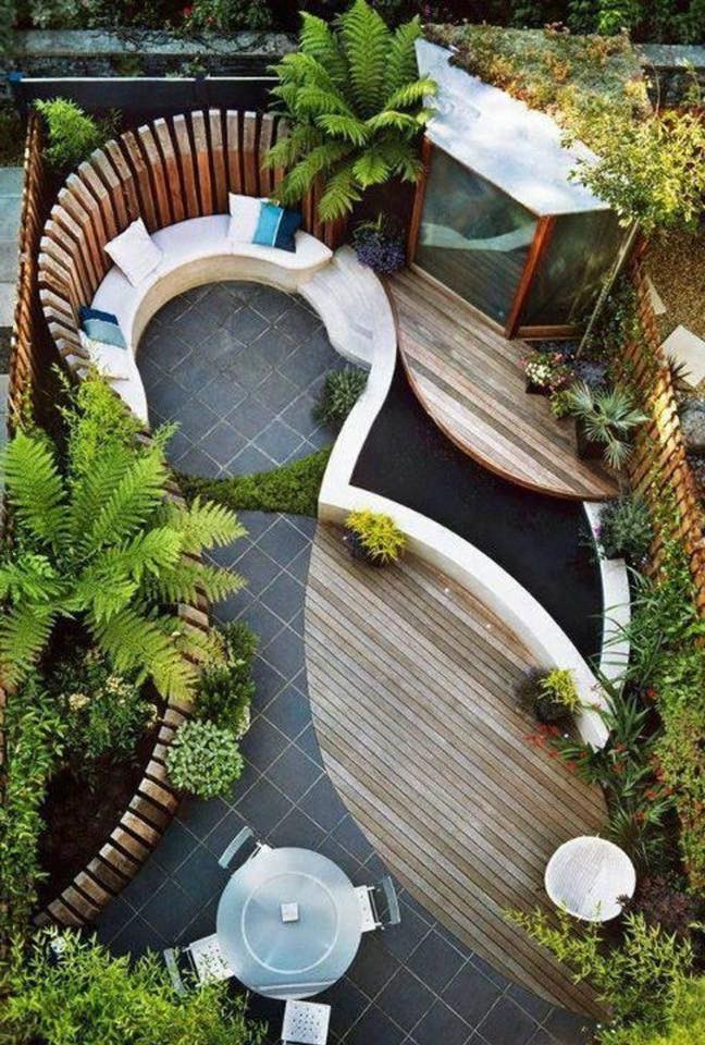 15 idées de petits jardins aux designs chaleureux 10