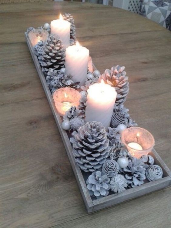 78 décorations de noël avec des pommes de pin 2 78 décorations de noël avec des pommes de pin 2