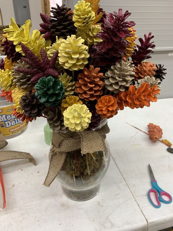78 décorations de noël avec des pommes de pin 27 78 décorations de noël avec des pommes de pin 27