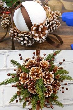 78 décorations de noël avec des pommes de pin 31 78 décorations de noël avec des pommes de pin 31