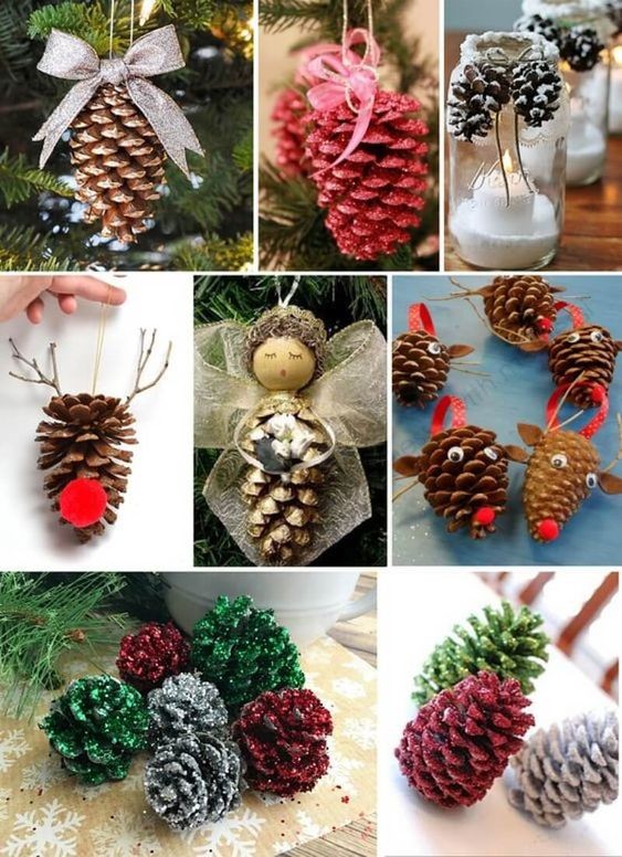 78 décorations de noël avec des pommes de pin 56 78 décorations de noël avec des pommes de pin 56