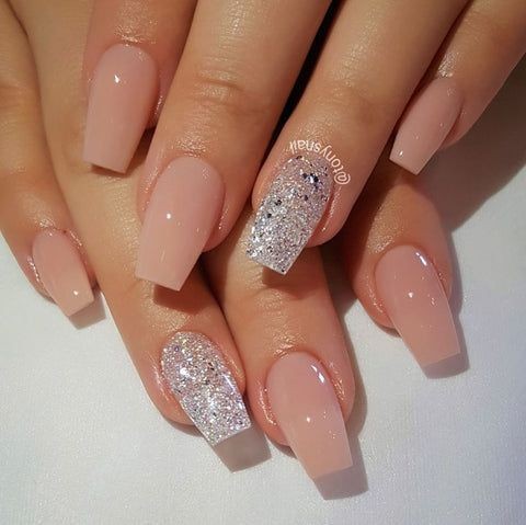 36 nails art d'ongles nudes pour mélanger votre manucure de base 3