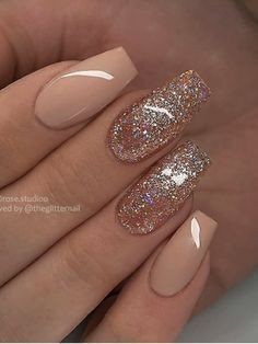 36 nails art d'ongles nudes pour mélanger votre manucure de base 17