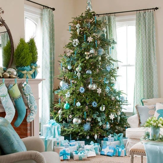 Les 50 plus beaux sapins de Noël décorés 25