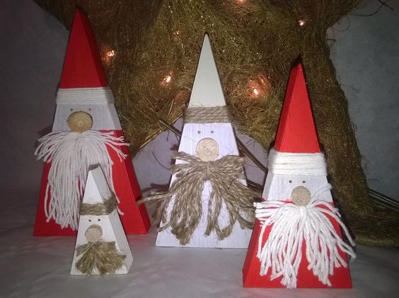 44 Décorations de Noël à fabriquer avec du bois 1