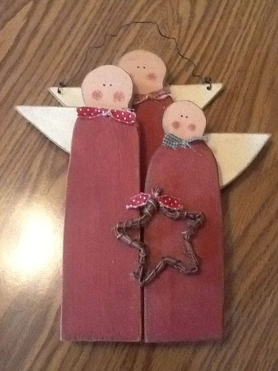 44 Décorations de Noël à fabriquer avec du bois 5