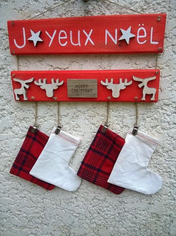 44 Décorations de Noël à fabriquer avec du bois 7