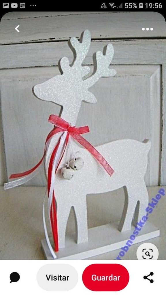 44 Décorations de Noël à fabriquer avec du bois 15