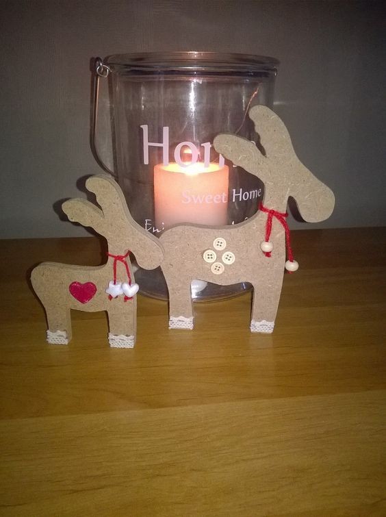 44 Décorations de Noël à fabriquer avec du bois 19
