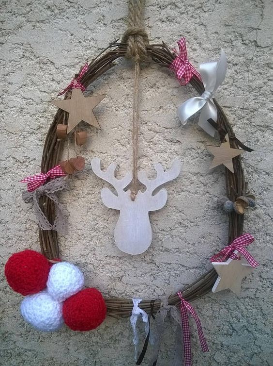 44 Décorations de Noël à fabriquer avec du bois 26