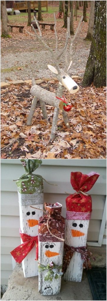 44 Décorations de Noël à fabriquer avec du bois 30