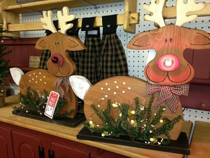 44 Décorations de Noël à fabriquer avec du bois 34