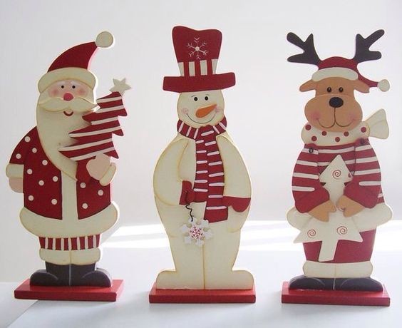 44 Décorations de Noël à fabriquer avec du bois 41