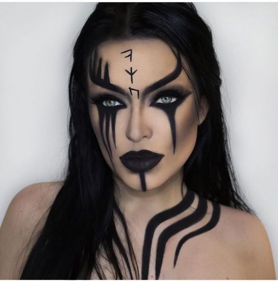 29 idées de maquillages de sorcière pour halloween 17