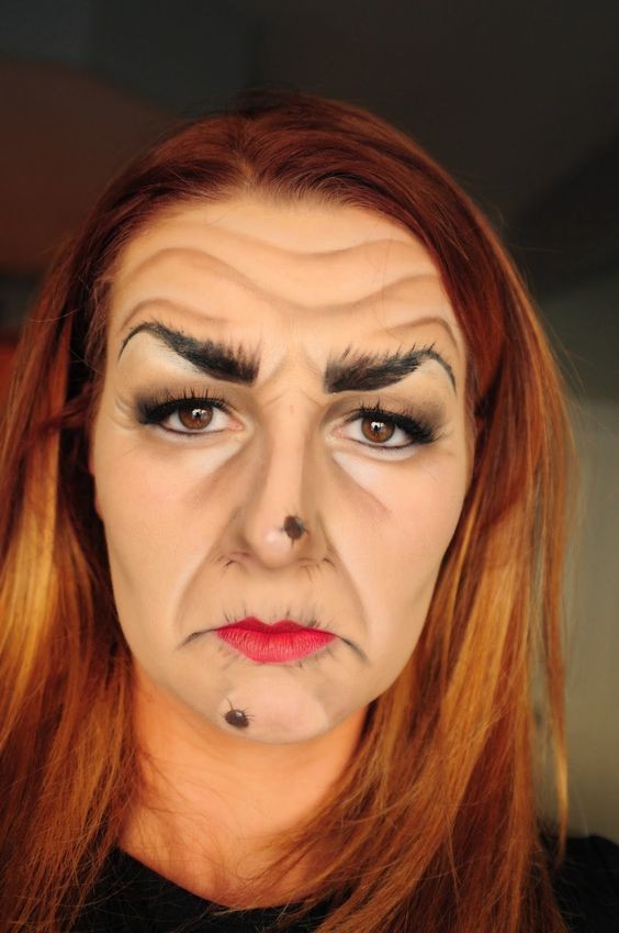 29 idées de maquillages de sorcière pour halloween 29