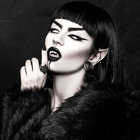 28 idées de maquillages vampire pour halloween 6