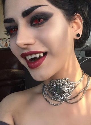 28 idées de maquillages vampire pour halloween 10