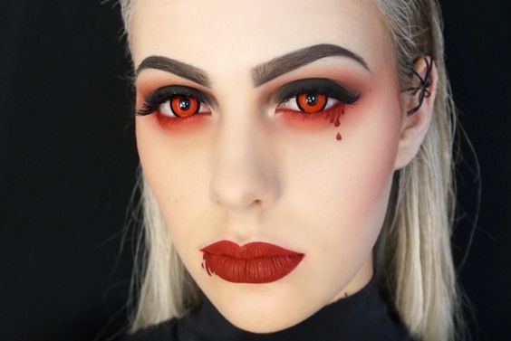28 idées de maquillages vampire pour halloween 12