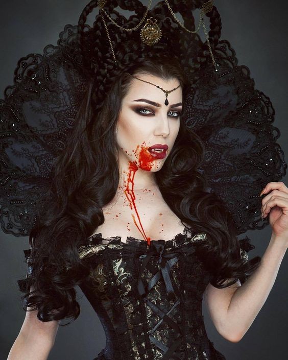 28 idées de maquillages vampire pour halloween 19