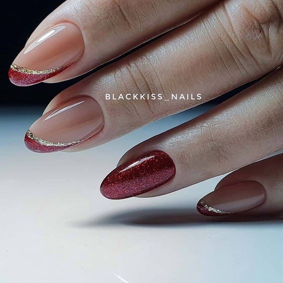 44 top idées d'ongles rouges canons à porter 6