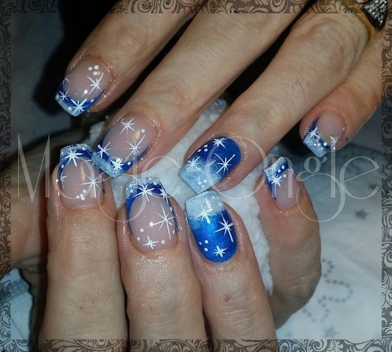 44 top idées de Nail art de Noël 2