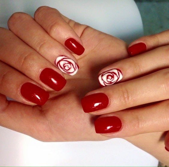 44 top idées de Nail art de Noël 7