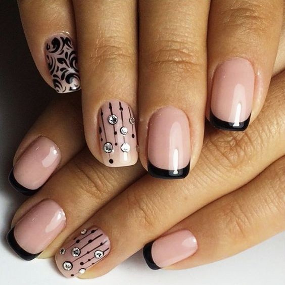 44 top idées de Nail art de Noël 12