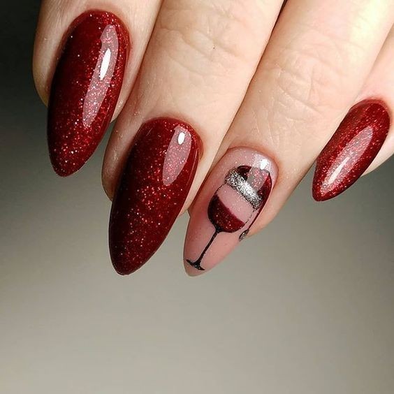 44 top idées de Nail art de Noël 18