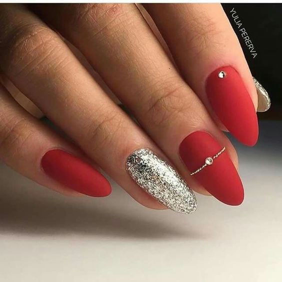 44 top idées de Nail art de Noël 23