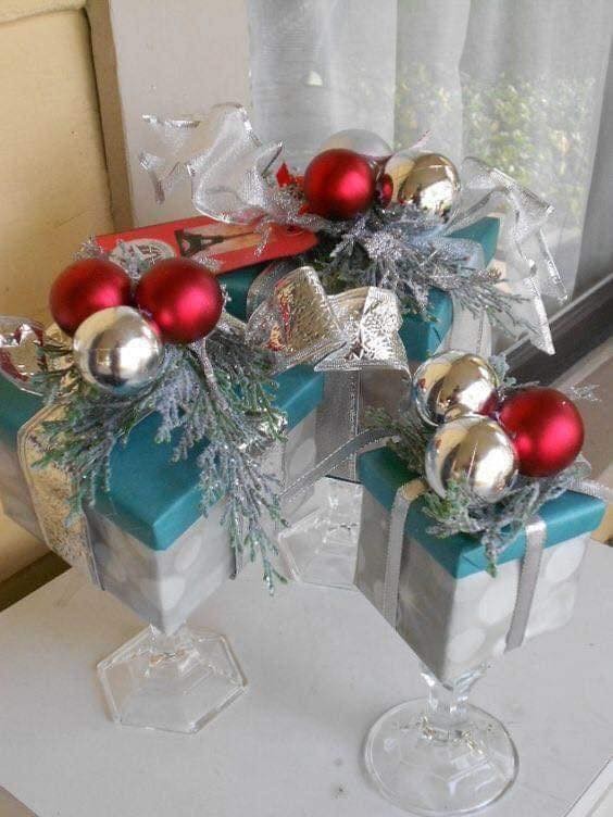 36 jolis centres de tables de Noël pour vous inspirer 14