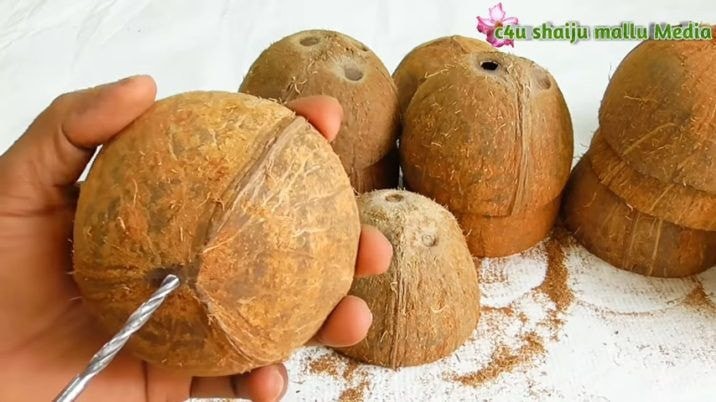 24 idées géniales avec des coques de noix de Coco 12 24 idées géniales avec des coques de noix de Coco 12