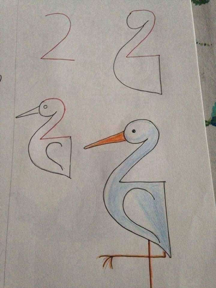 28 idées pour apprendre à vos enfants à dessiner 9