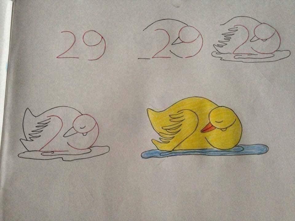 28 idées pour apprendre à vos enfants à dessiner 10
