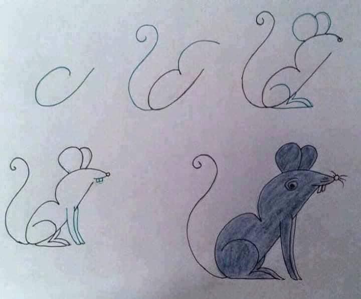28 idées pour apprendre à vos enfants à dessiner 13