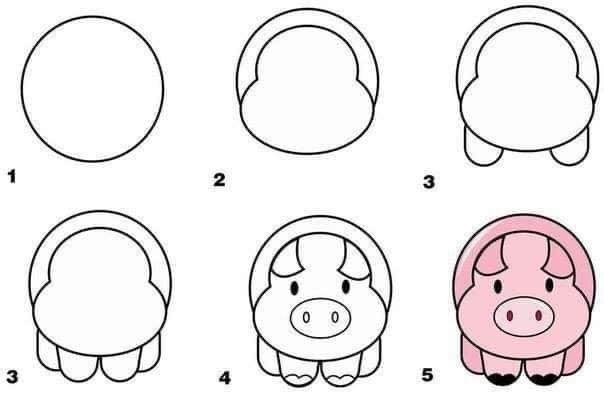 28 idées pour apprendre à vos enfants à dessiner 24