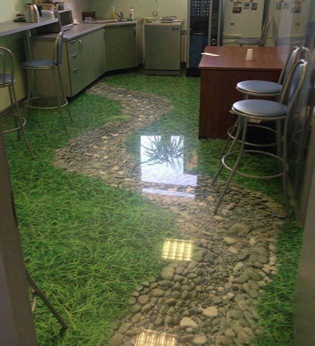 25 idées de Sols à effet 3D 5