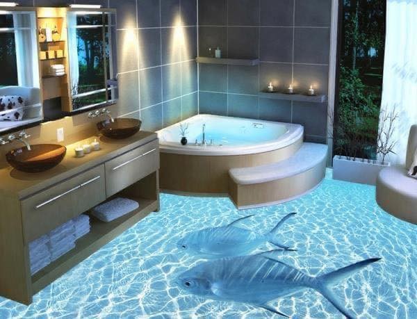25 idées de Sols à effet 3D 10