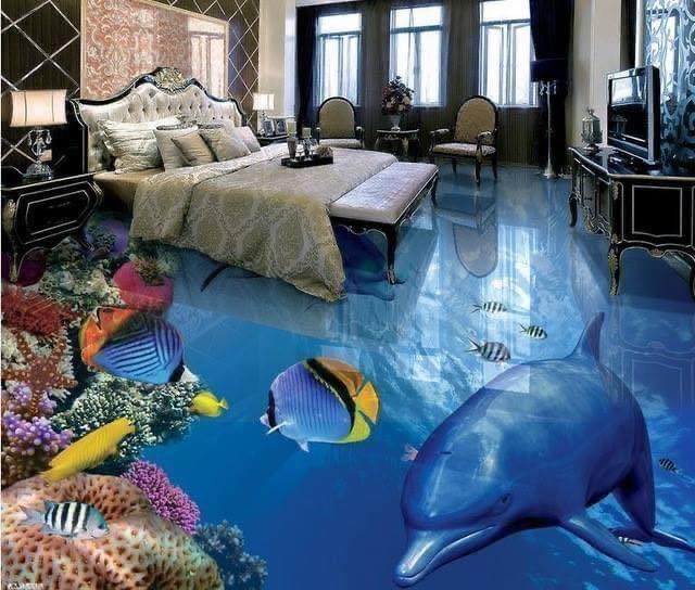 25 idées de Sols à effet 3D 14
