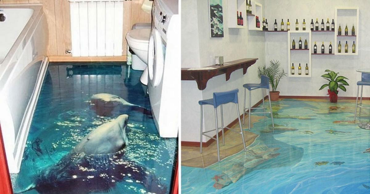25 idées de Sols à effet 3D 22