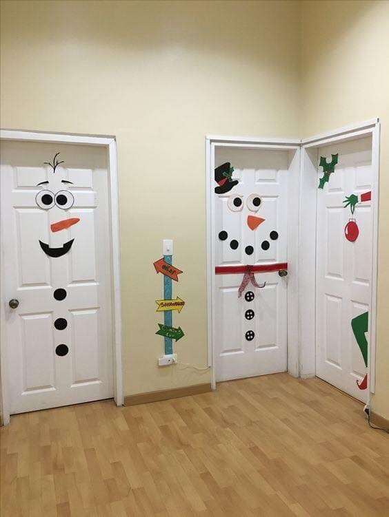 17 idées pour embellir vos portes en ce Noël 1 17 idées pour embellir vos portes en ce Noël 1